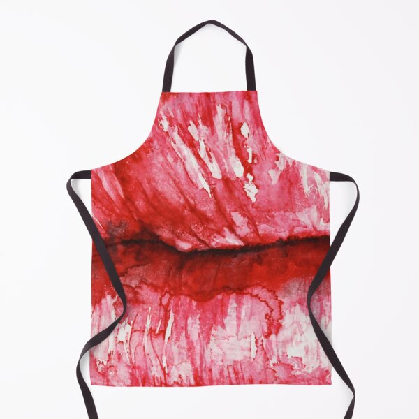 Item preview, Red Lips - Watercolor ART designed and sold by AlexSin.