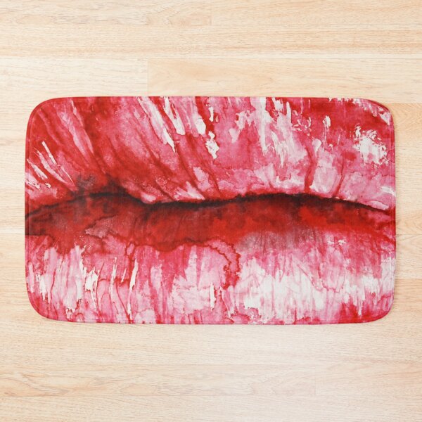 Item preview, Red Lips - Watercolor ART designed and sold by AlexSin.