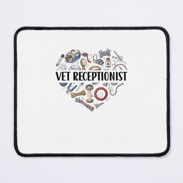 Item preview, Veterinary Receptionist Vet Receptionist Secretary designed and sold by Pukiart.