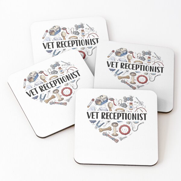 Item preview, Veterinary Receptionist Vet Receptionist Secretary designed and sold by Pukiart.