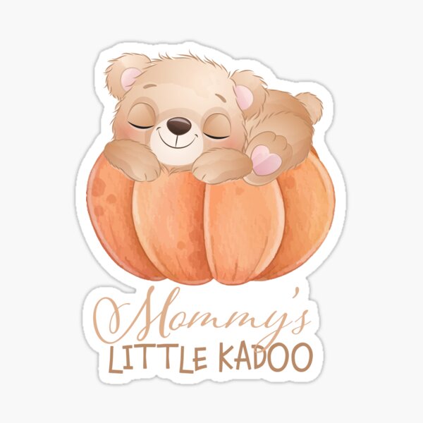 Item preview, Mummy's Little Kadoo (Mummy's Little Pumpkin) designed and sold by DesiBoli.