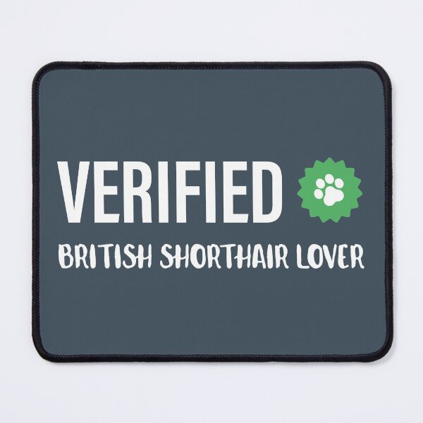 Item preview, Verified Funny Cat Lover | British Shorthair | Scottish Fold designed and sold by Fluffy-Vectors.