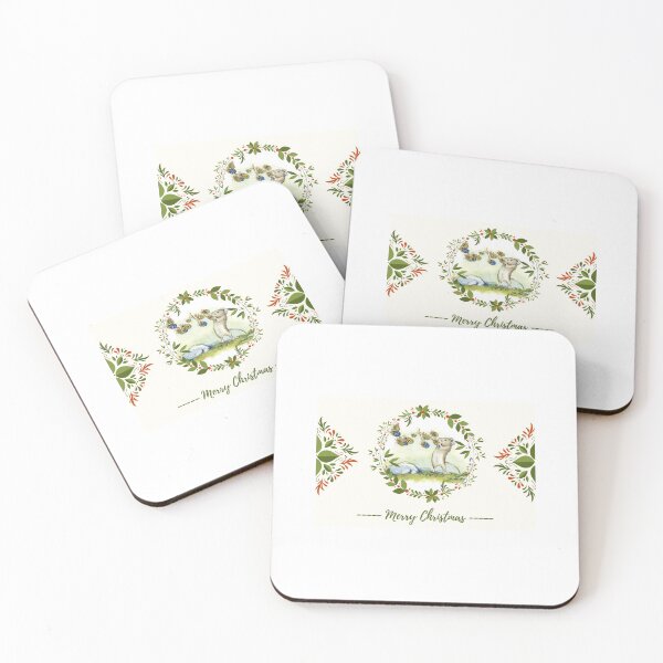 Item preview, Mouse Merry Christmas card . designed and sold by Simon-dell.