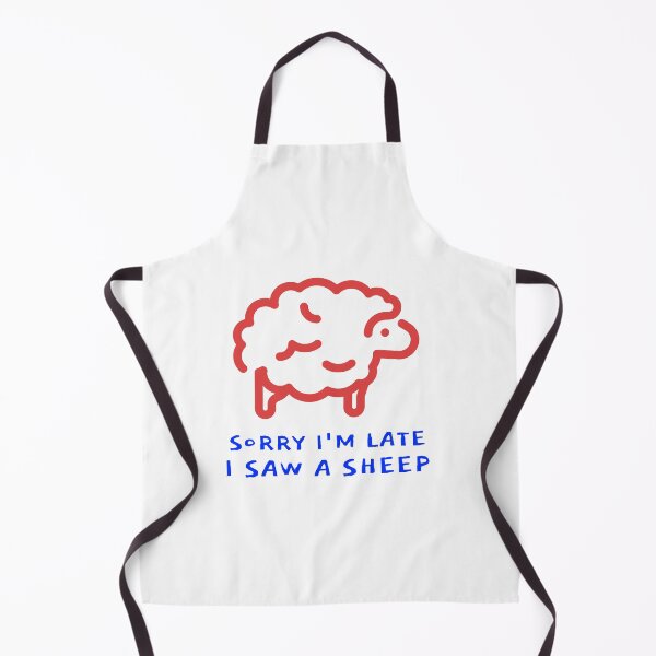 Item preview, Sorry I'm late I saw a sheep designed and sold by art-fox.