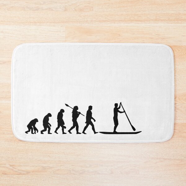 Item preview, Human Evolution - Paddle surf designed and sold by birdo-art.