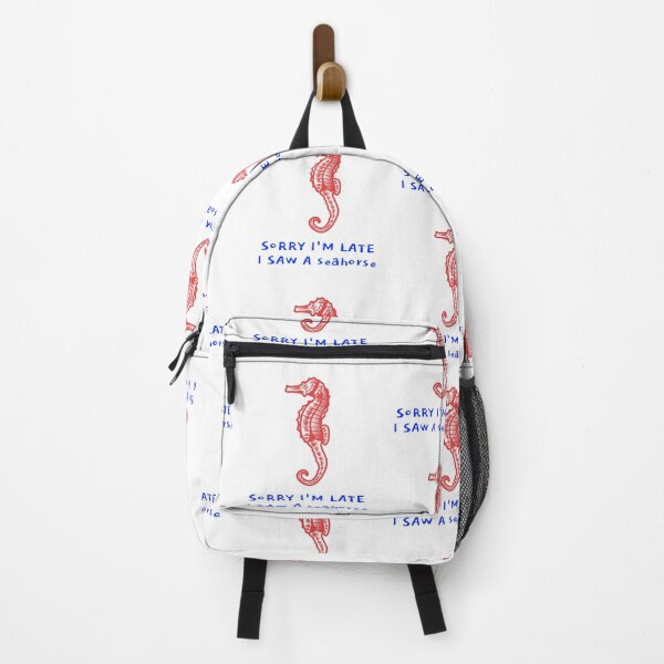 Item preview, Sorry I'm late I saw a seahorse designed and sold by art-fox.