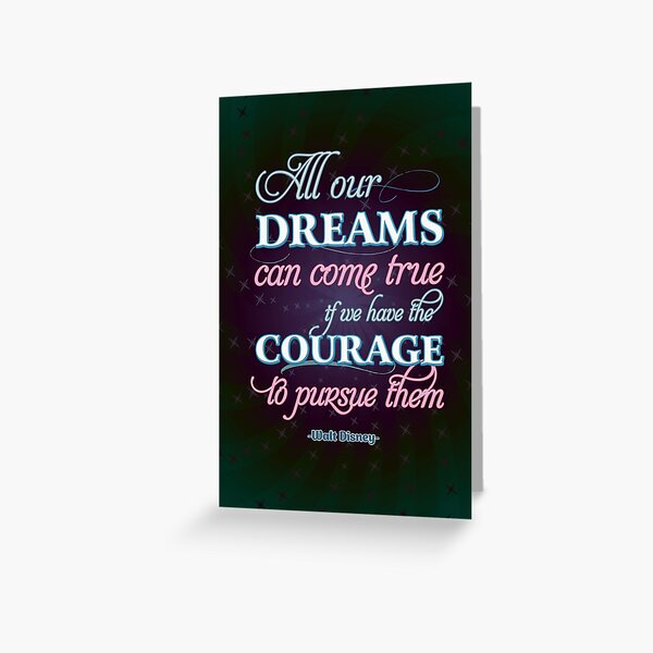 Dreams Come True Greeting Card