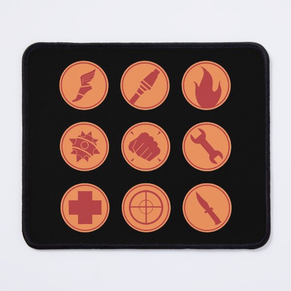 Item preview, Team Fortress Class Emblems designed and sold by Elias-Sannoun.