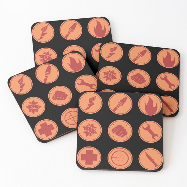 Item preview, Team Fortress Class Emblems designed and sold by Elias-Sannoun.
