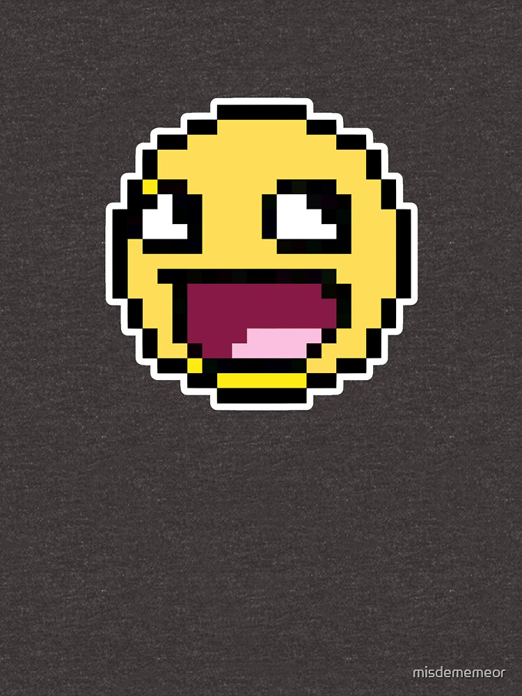 Awesome Face 8 Bit T Shirt By Misdememeor Redbubble - boo epic face roblox