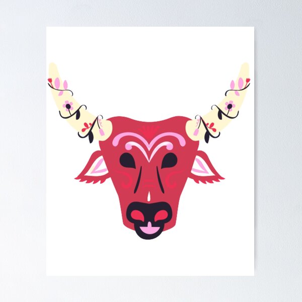 Item preview, Red cow  designed and sold by alsaddi.
