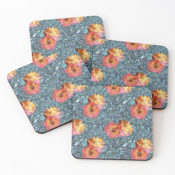 Item preview, Stained Glass of The Altive Flowers Pattern designed and sold by RafaelLima7.