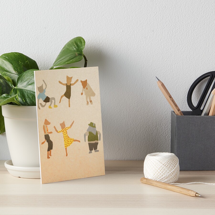 Let Her Dance Art Board Print