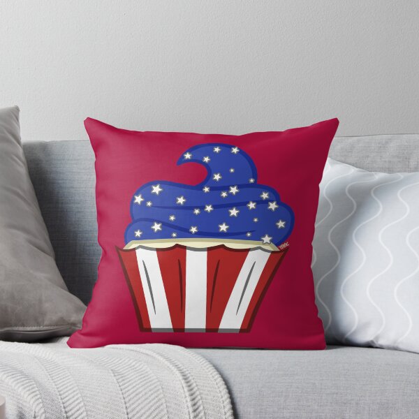 Artikelvorschau, Vanille Cupcake, patriotisch entworfen und verkauft von IgniteWithin.