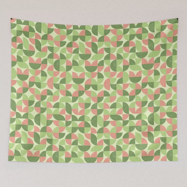 Item preview, Quarter Circles - Melon designed and sold by by-lauren.