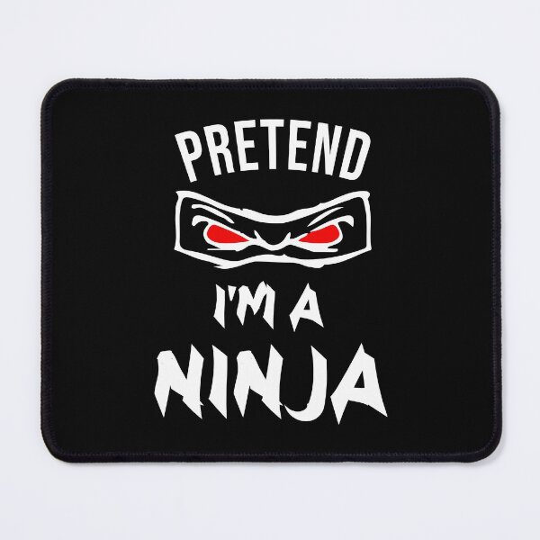 Item preview, pretend im a ninja funny halloween party lazy costume ninja designed and sold by joy4shirt.