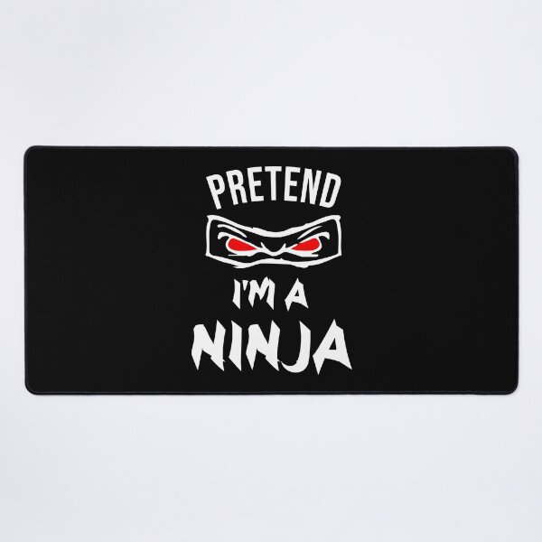 Item preview, pretend im a ninja funny halloween party lazy costume ninja designed and sold by joy4shirt.