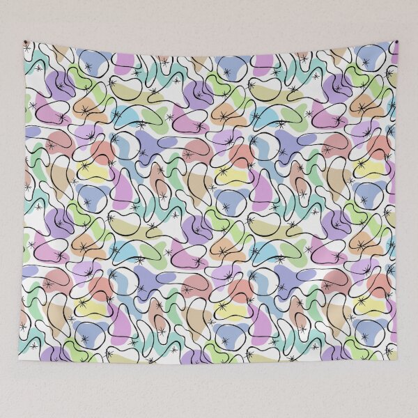 Item preview, Midcentury Mod Retro Blob Seamless Repeat designed and sold by RJKpoyp.