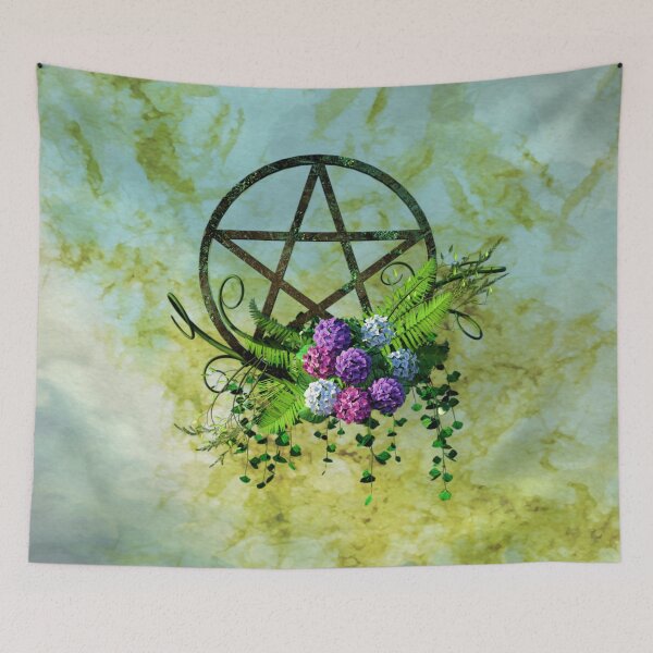 Artikelvorschau, Blumen- und Pentacle-Kollektion in limitierter Auflage - Design Two entworfen und verkauft von briarmoon.