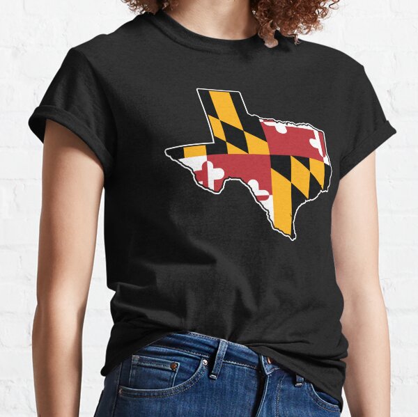 Good Vibes & Maryland Pride (Red & Black Tie Dye) / Shirt