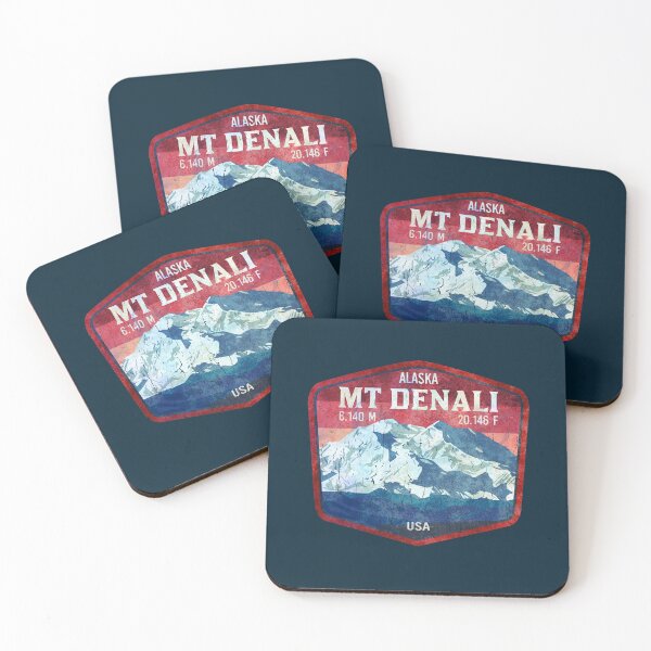 Item preview, MT Denali Vintage Emblem designed and sold by Lidra Zehcnas.