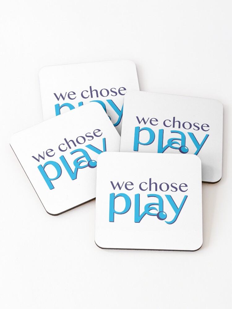 Thumbnail 1 of 5, Coasters (Set of 4), We chose play designed and sold by affectautism.
