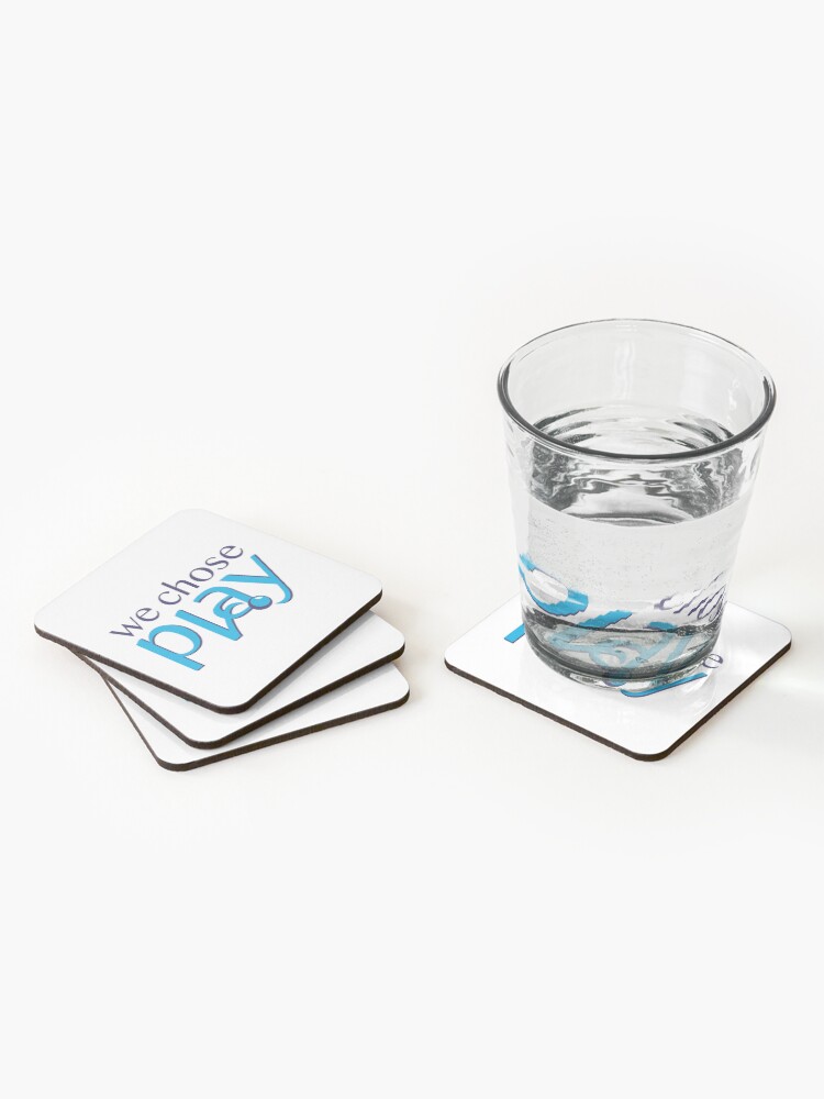 Thumbnail 2 of 5, Coasters (Set of 4), We chose play designed and sold by affectautism.