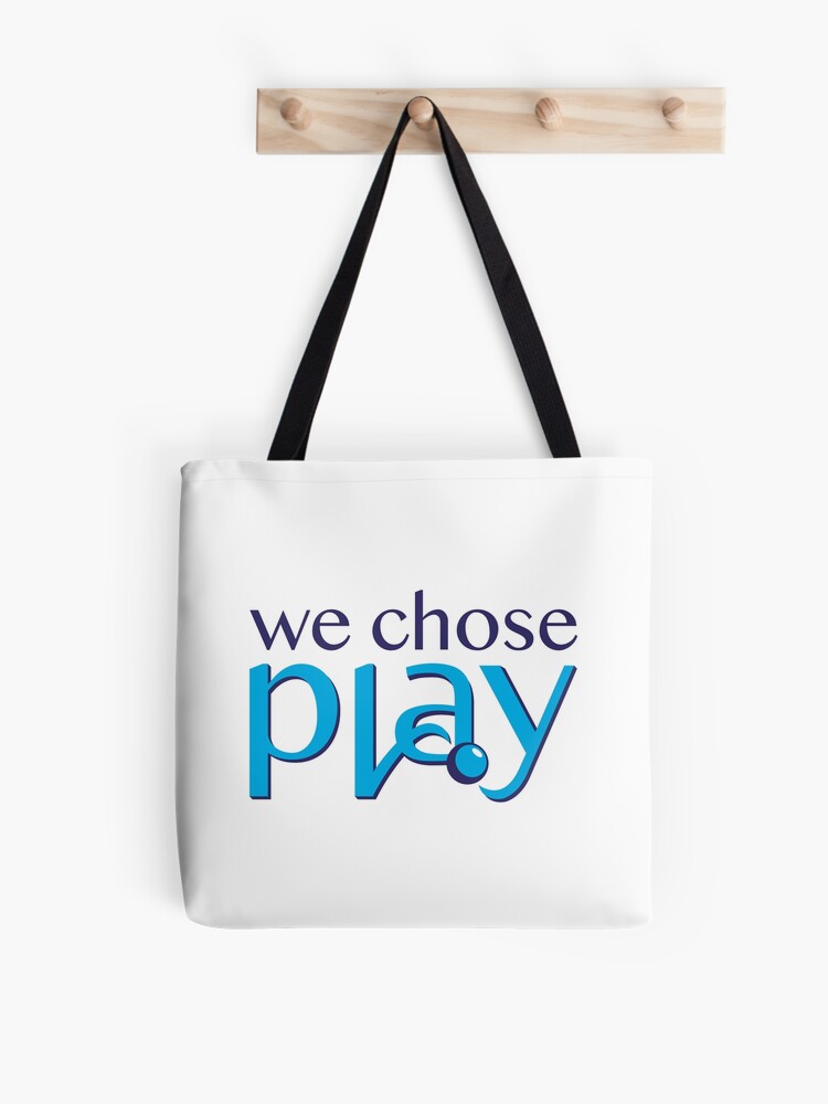 Thumbnail 1 of 2, Tote Bag, We chose play designed and sold by affectautism.