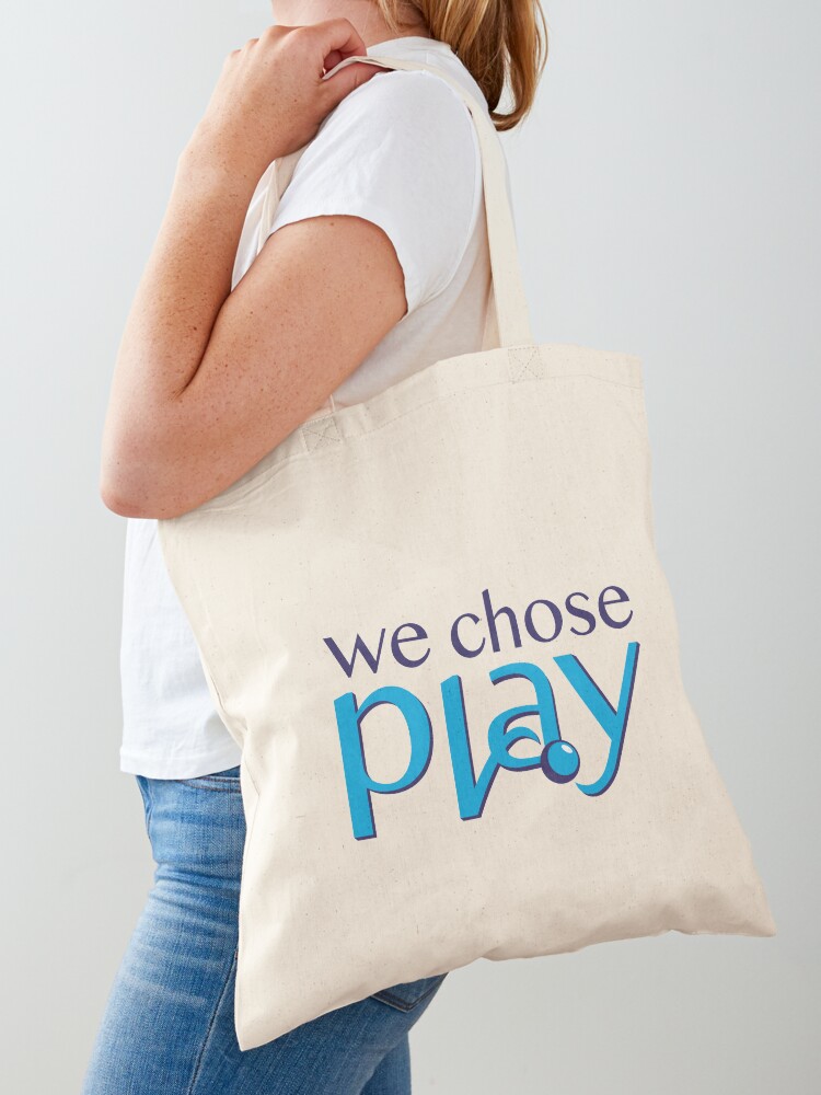 Thumbnail 1 of 5, Tote Bag, We chose play designed and sold by affectautism.