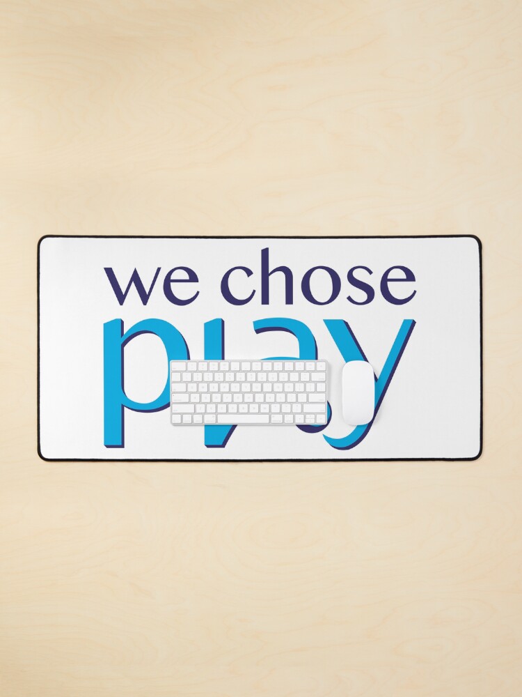 Thumbnail 1 of 5, Mouse Pad, We chose play designed and sold by affectautism.