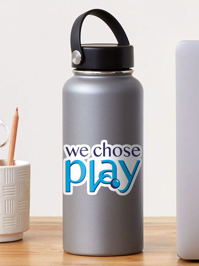 Thumbnail 1 of 3, Sticker, We chose play designed and sold by affectautism.