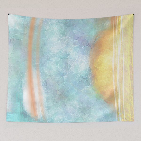 Item preview, Burnt Spectrum Abstract Painting designed and sold by MarckRivers.