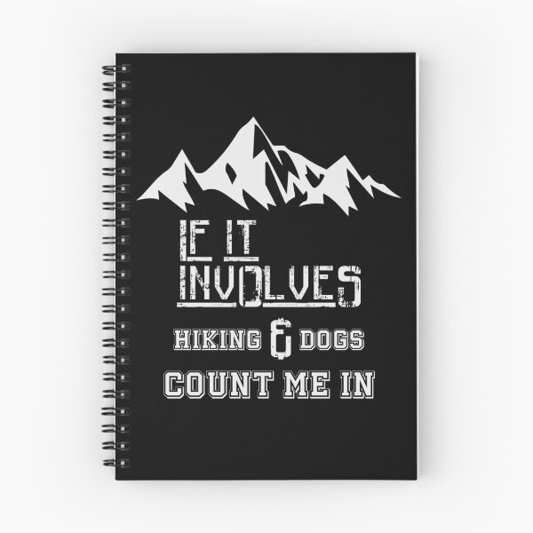 Item preview, If It Involves Hiking And Dogs Count Me In designed and sold by bahicharafe.