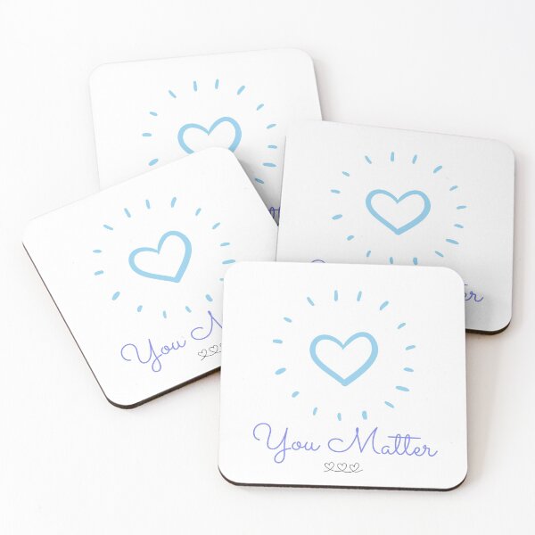 Item preview, You Matter w/ Big Heart - Products with a Purpose Charity Collection | Mental Health Advocate/Support, Suicide Prevention designed and sold by Teetee94.