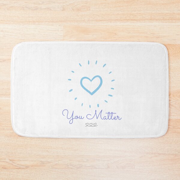 Item preview, You Matter w/ Big Heart - Products with a Purpose Charity Collection | Mental Health Advocate/Support, Suicide Prevention designed and sold by Teetee94.