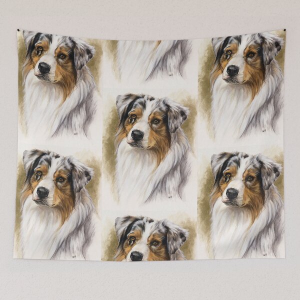 Item preview, Australian Shepherd in Color designed and sold by BarbBarcikKeith.