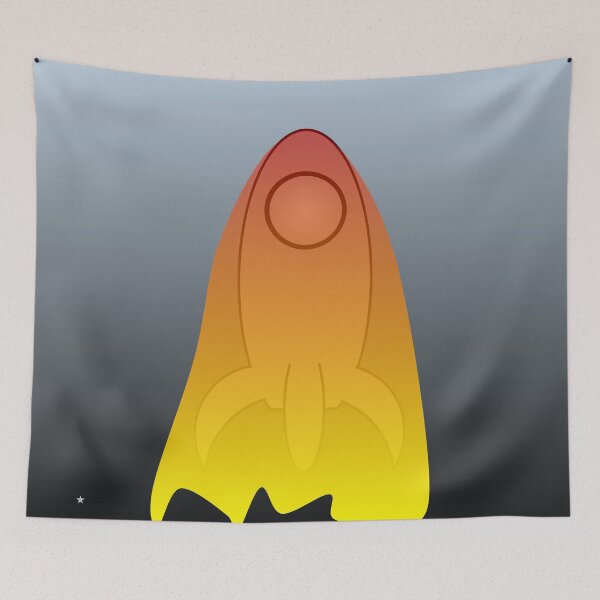 Item preview, A Forceful Rocket Reentry designed and sold by hydezero's art.