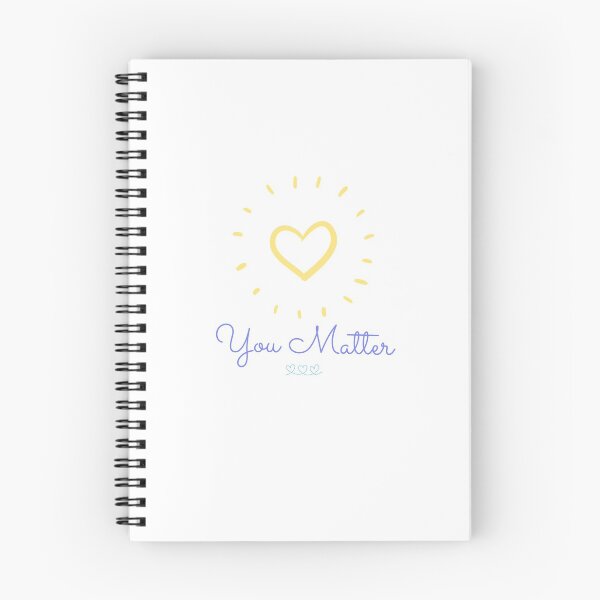 Item preview, You Matter w/ Big Yellow Heart - Products with a Purpose Charity Collection | Mental Health Advocate/Support, Suicide Prevention designed and sold by Teetee94.