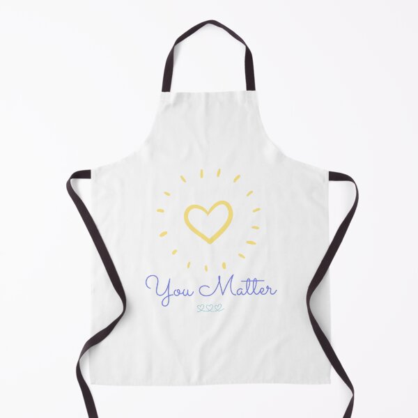Item preview, You Matter w/ Big Yellow Heart - Products with a Purpose Charity Collection | Mental Health Advocate/Support, Suicide Prevention designed and sold by Teetee94.