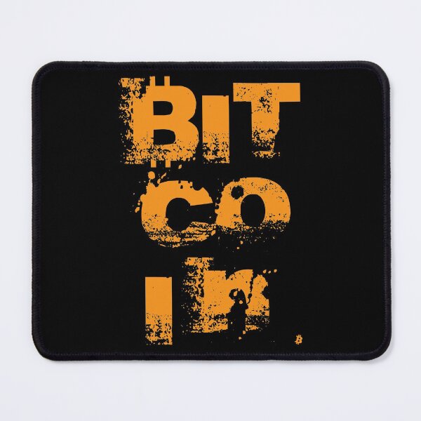 Item preview, Bitcoin Grunge Yellow designed and sold by StepupDesign.