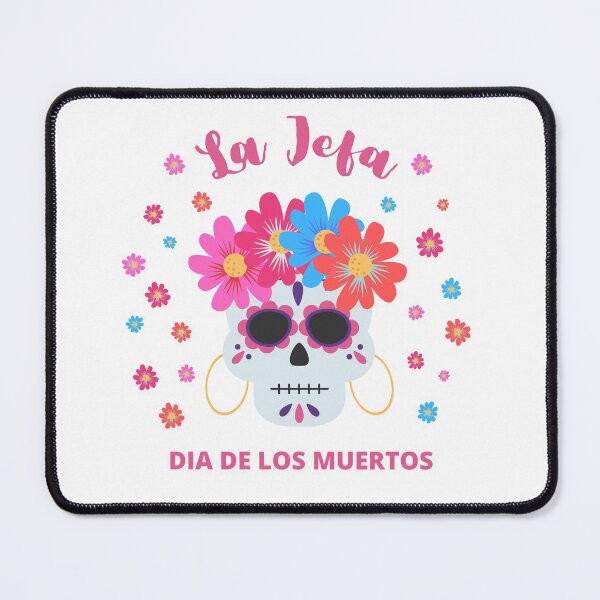 Item preview, La Jefa Skull With Floral Arrangement designed and sold by appareltolove.