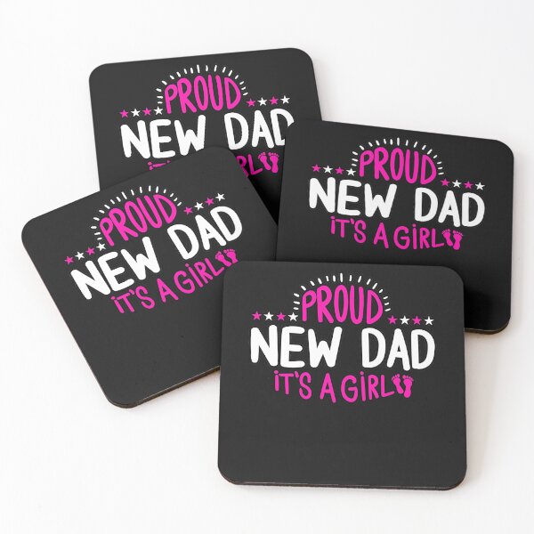 Item preview, Proud New Dad Its A Girl Pregnancy Announcement designed and sold by Músico Ilustre.