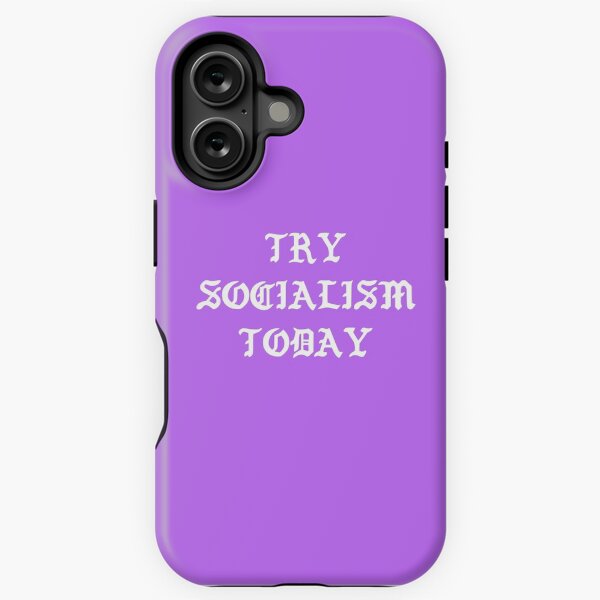 Vista previa del artículo con la obra «Prueba el socialismo hoy», diseñado y vendido por the Code radical.