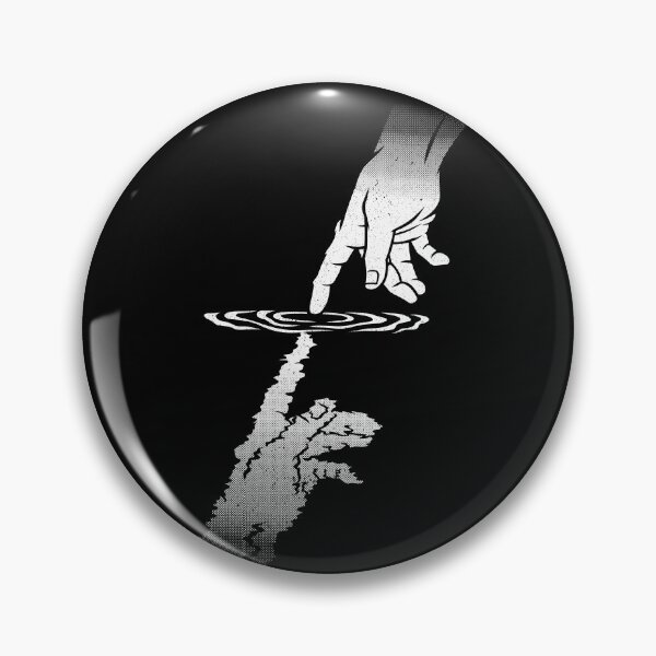 Item preview, Touch of God Minimalist Touching Water by Tobe Fonseca designed and sold by Tobe Fonseca®.