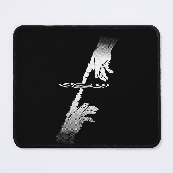 Item preview, Touch of God Minimalist Touching Water by Tobe Fonseca designed and sold by Tobe Fonseca®.