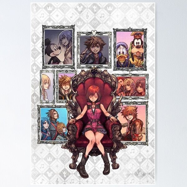 Vista previa del artículo con la obra «Trono de Kingdom Hearts Kairi», diseñado y vendido por renji55eb.