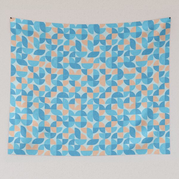 Item preview, Quarter Circles - Seaside designed and sold by by-lauren.