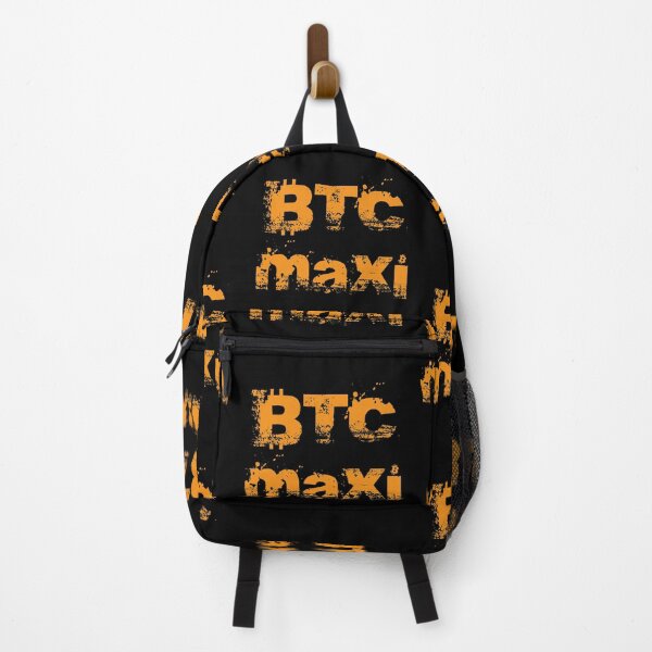 Item preview, Bitcoin Maxi Grunge Yellow designed and sold by StepupDesign.