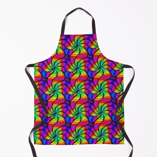 Item preview, Rainbow Psychedelic Spiral Pattern designed and sold by ptelling.