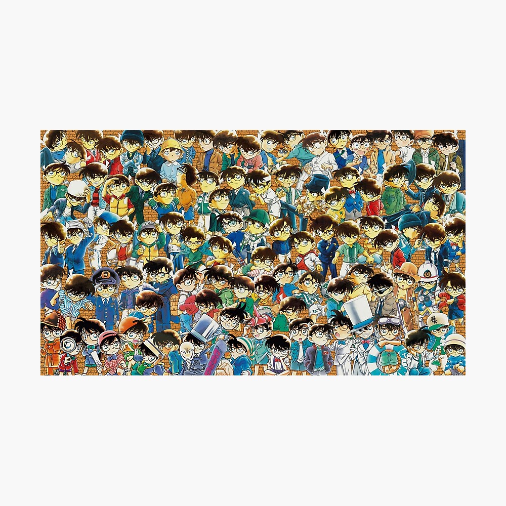 Detective Conan Edit - Conan Collage! Poster